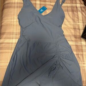 Cupshe Blue One Piece Swimsuit
